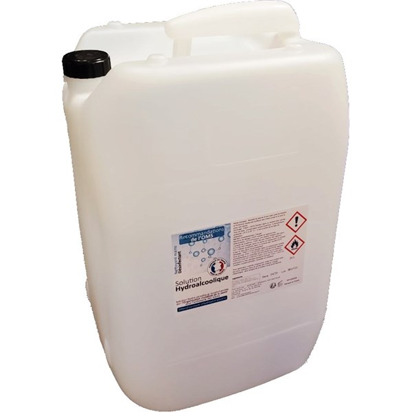 Solution hydroalcoolique Bidon de 20 Litres 