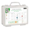 Coffret de secours S.S.T avec poignée et support mural