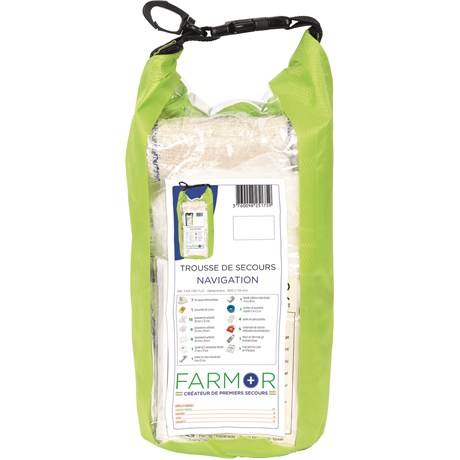 Trousse de secours "plaisance" - Étanche, et flottante