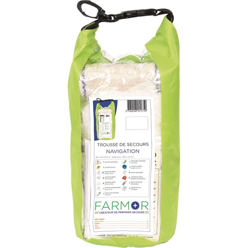 Trousse de secours "plaisance" - Étanche, et flottante