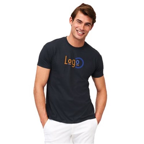 5 Tee-Shirts personnalisés gris - Taille XL - Flocage Dos