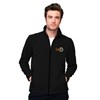 5 Vestes Zip personnalisées noires - Taille L - Flocage cœur