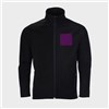 5 Vestes Zip personnalisées noires - Taille L - Flocage cœur