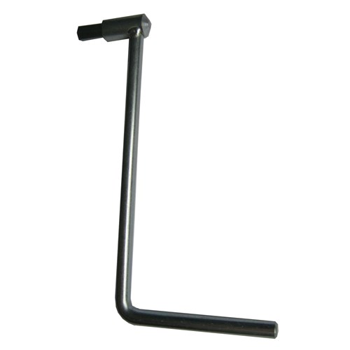 Manivelle pour treuil de désenfumage mâle 117 mm