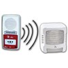 Pack alarme radio T4 avec Diffuseur sonore et lumineux - répéteur