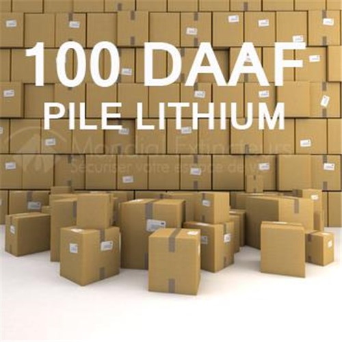 100 DAAF garantis 5 ans - EN 14604 avec Pile lithium
