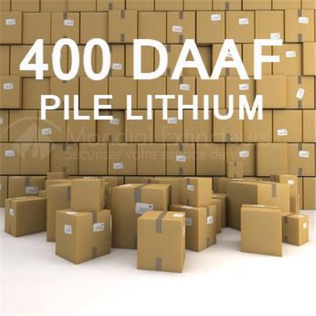 400 DAAF garantis 5 ans - EN 14604 avec Pile lithium