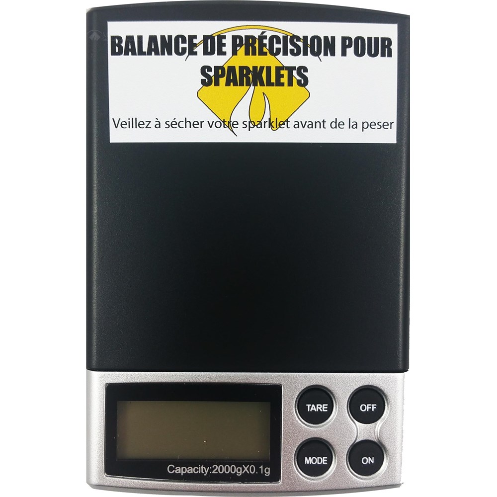 Balance de précision pour sparklets