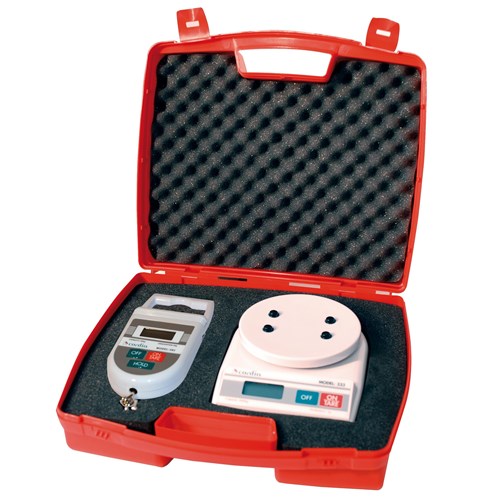 Kit de pesage du vérificateur avec malette