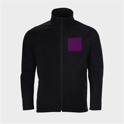 5 Vestes Zip personnalisées noires - Taille S - Flocage cœur