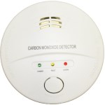 كاشف أول أكسيد الكربون مضمون لمدة سنتين بدون شاشة