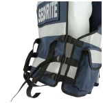 صدرية عالية الوضوح أزرق