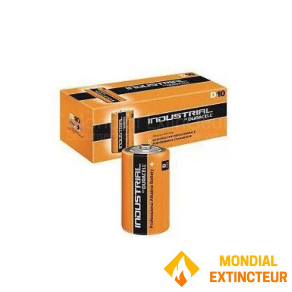 عبوة من 10 بطاريات DURACELL Industrial LR20 القلوية DURACELL Industrial LR20