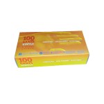 100 قفاز من الفينيل يمكن التخلص منها