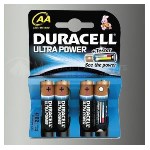 نفطة من 4 بطاريات DURACELL 1.5 فولت LR06