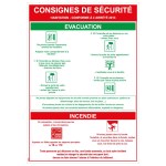 تعليمات السلامة المنزلية - PVC A4