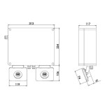 وحدة إضاءة الطوارئ الذاتية الاكتفاء الذاتي - SATI