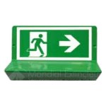 Знаци за евакуация на Брайлова азбука Зрително затруднени "Евакуация надясно"