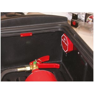 Мини противопожарно оборудване против кражба - Пожарогасителна аларма