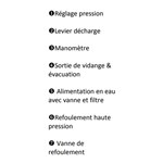 Електрическа помпа за изпитване под високо налягане с алуминиева тапа и дулна скала