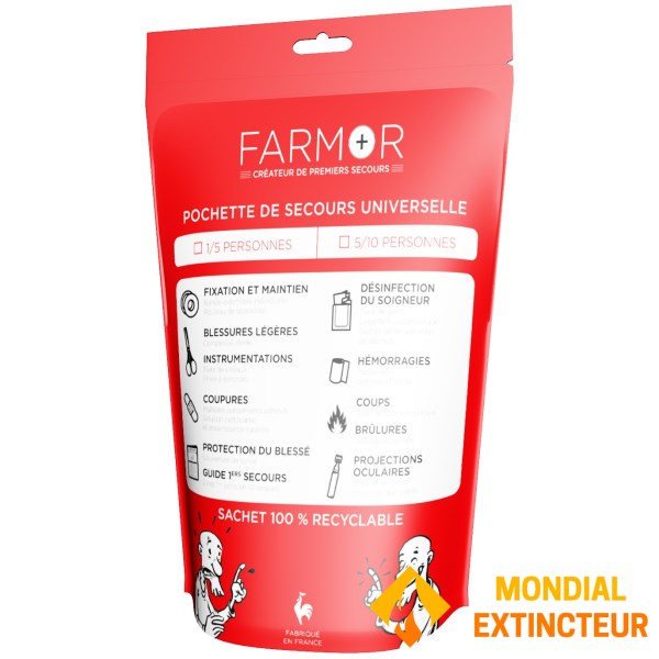 Комплект за първа помощ за 1/5 души