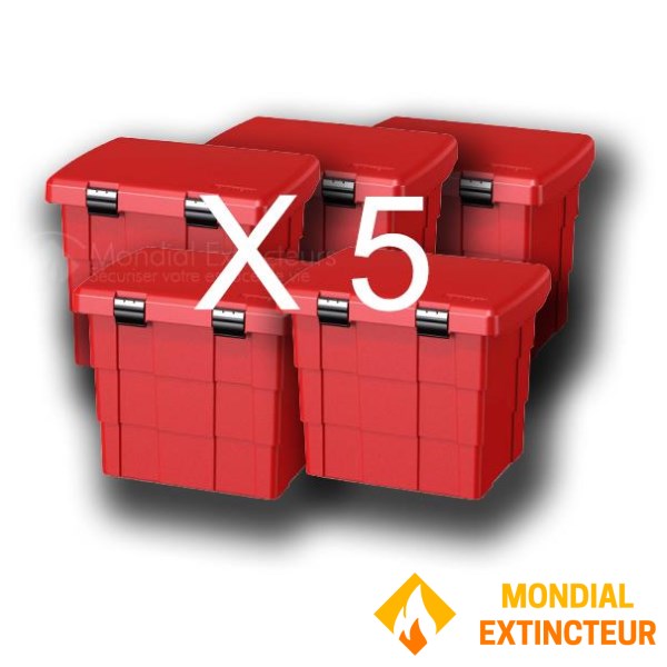 Опаковка от 5 специални пластмасови капана за огън на открито и закрито