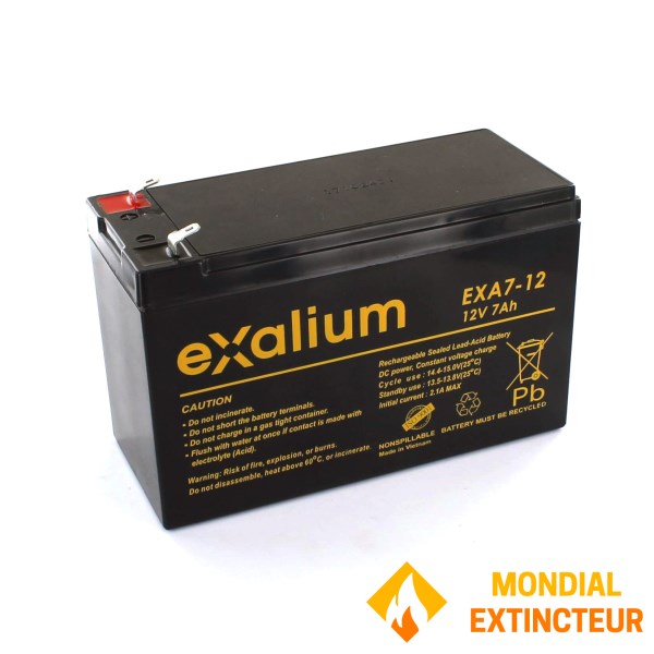 Batterie plomb 12V - 7Ah