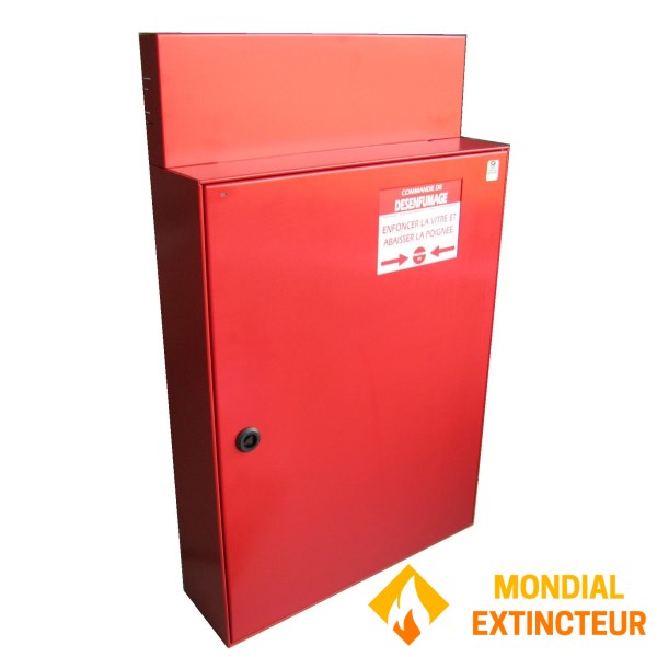 COFFRET CO2 500g - Porte Vitrée - Ouverture/Fermeture