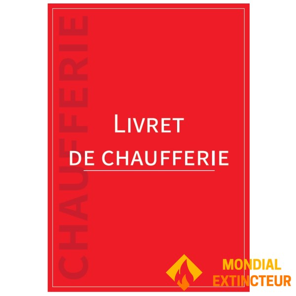Livret de chaufferie format A4