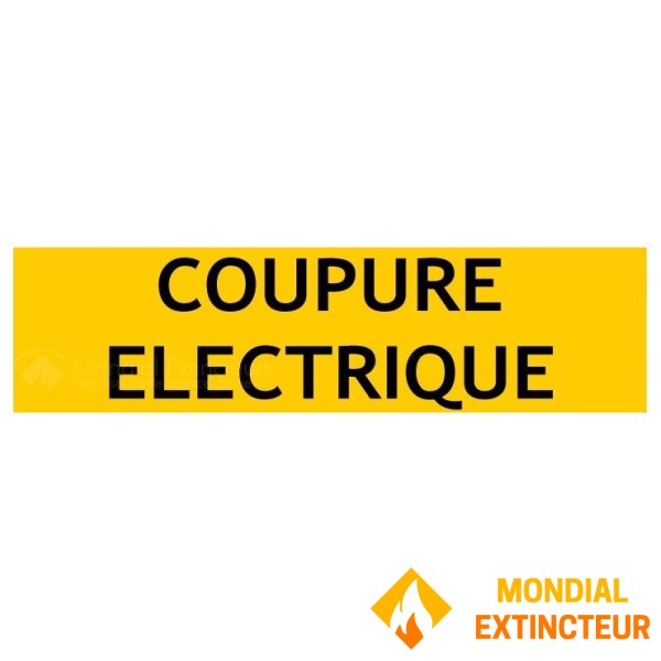 Знак за местоположение "ELECTRIC OUTAGE"