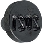 Блок с гравиран надпис ROUND (TOP) текущата година - Скоба 1 червена втулка