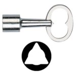 14mm trojúhelníkový klíč pro spínač přístupu hasičů
