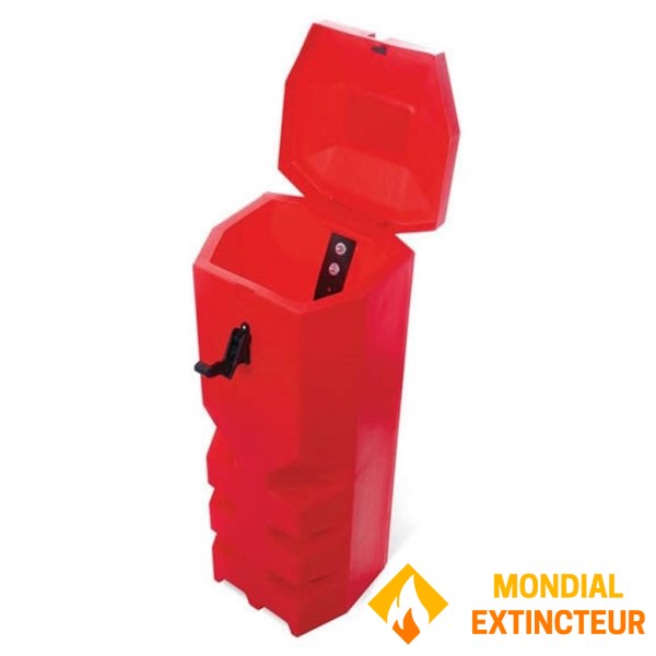 6kg horizontální hasicí box pro nákladní automobily