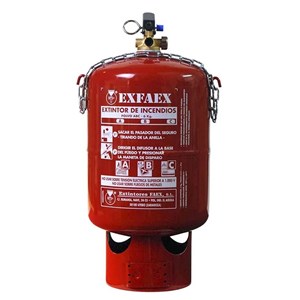 Automatický "kyvadlový" hasicí přístroj 6 Kg s práškem