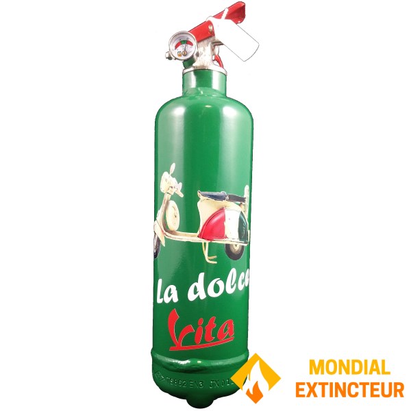 Designový hasicí přístroj "La dolce Vita"