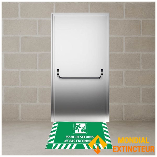 Podlahová značka nouzového východu - š.800 x v.400 mm