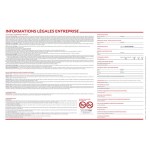 Tabulka s právními informacemi o společnosti - 600x400mm