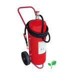 50-liters ildslukker på hjul Permanent Pressure FLUOR-FREE