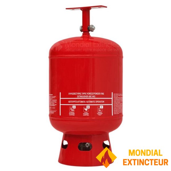 Automatisk "sprinkler" pendulslukker 6 kg med pulver