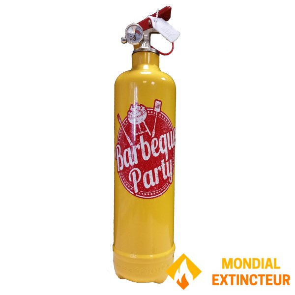 Design brandslukker "Barbeque Party"