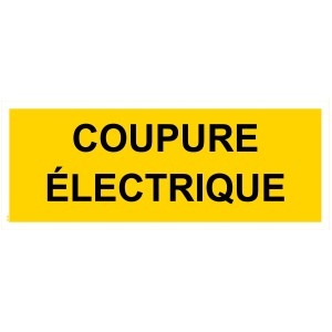 "Elektrisk afbryderpanel" - PVC 200x80 mm