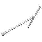 Leddelt barriere-nøgle af aluminium