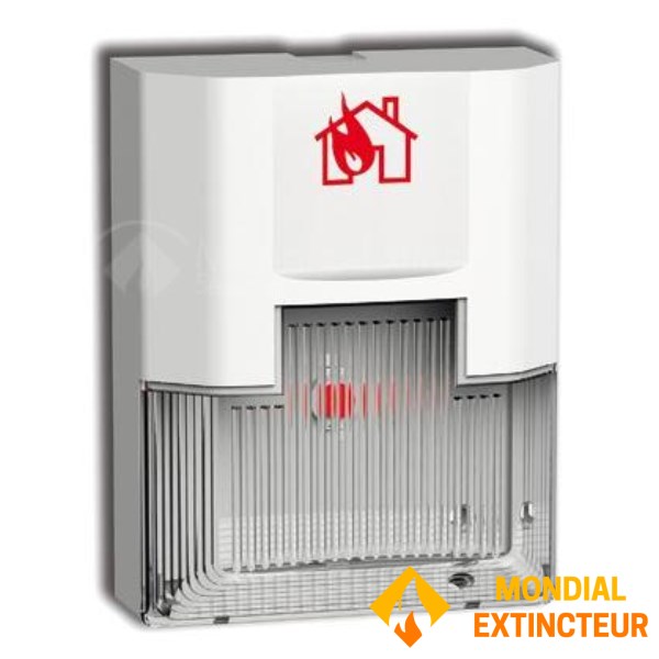 Neutronic visuel brandalarm diffusor