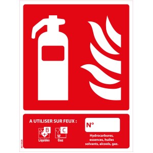 PVC-pulverpanel 15 x 20 cm - Klasse BC