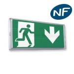 SATI "Permanent" lavspændingsnødbelysning "-" Xena Flat "evakueringsmodel" 