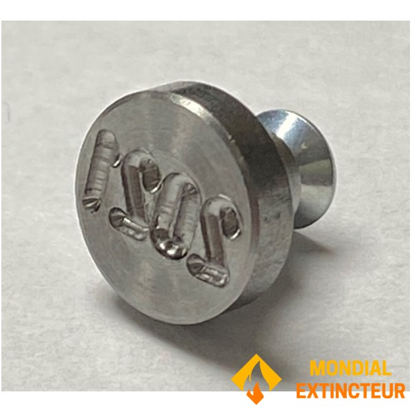 Skræddersyet indgraveret blok til tang af bronzestål