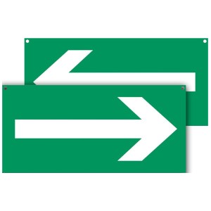 Stort stift PVC-panel "FLANGE" 600 X 300 mm - Recto Verso