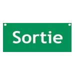 Stort stift PVC-panel "OUTPUT" 600 X 300 mm