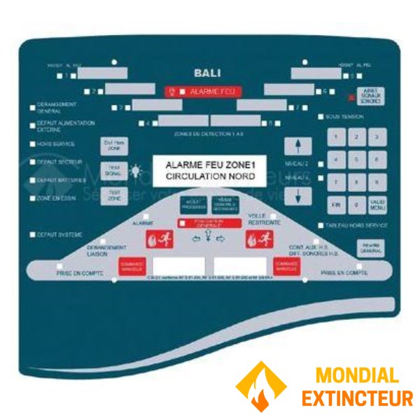 Type 1 brandalarm - CMSI 16 ZONES Neutronic