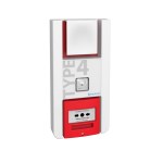 Type 4 radioalarm med Flash - Adresserbar